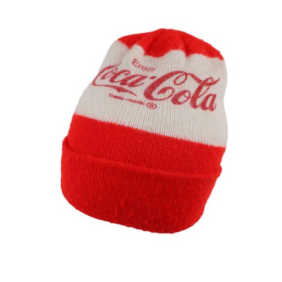 Vintage Coca Cola Knit Beanie - Picture 4 of 4